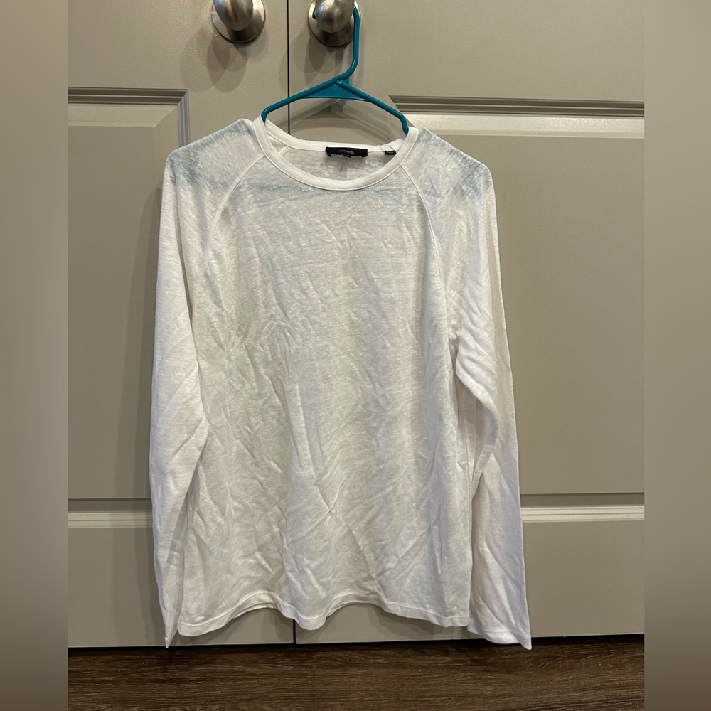 Vince men’s White Shirt, size M